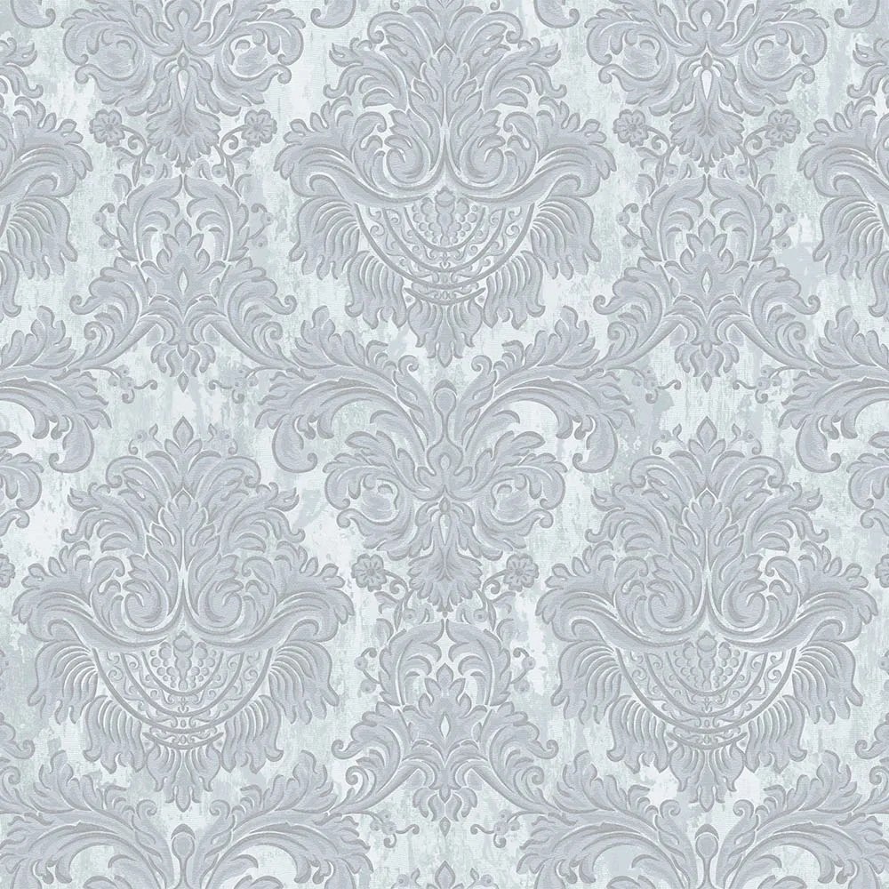 Gray Embossed Wallpaper – Timeless Elegance (7807-2)